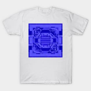 Lavender Blue Patterns T-Shirt